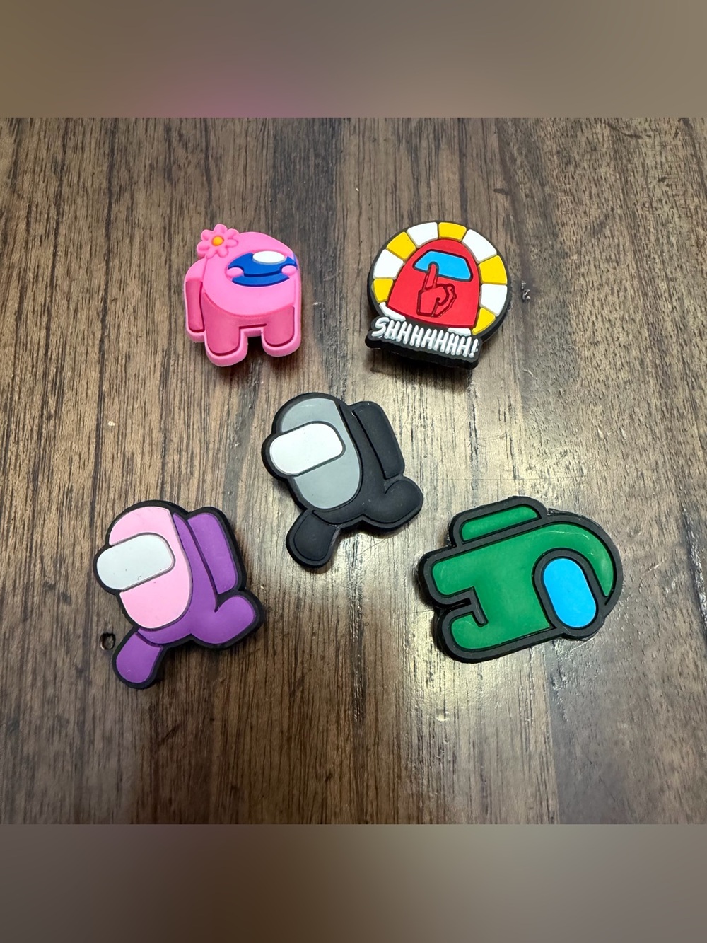 Among Us Shoe Charms